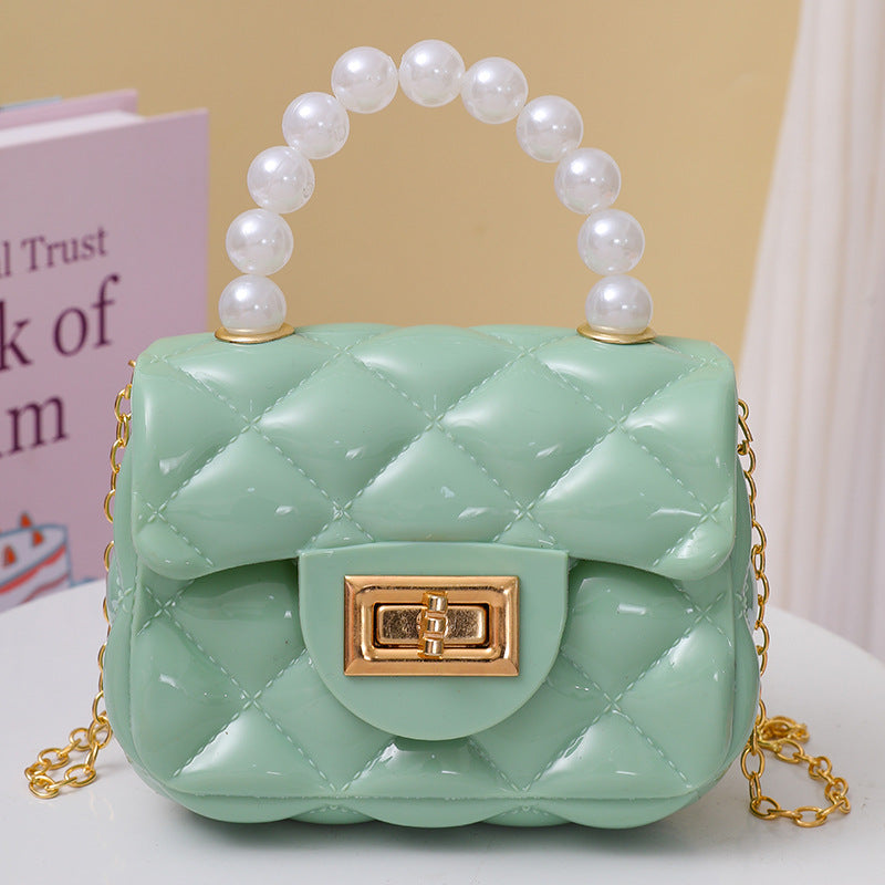Sac candy à main Solid Color Strap à épaule unique