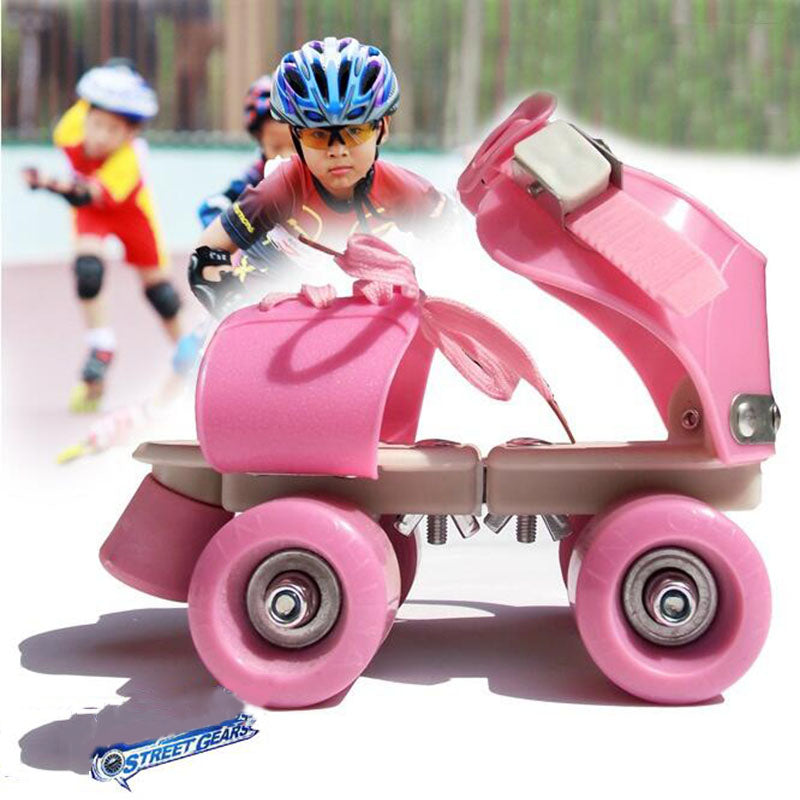Patins à double rangée