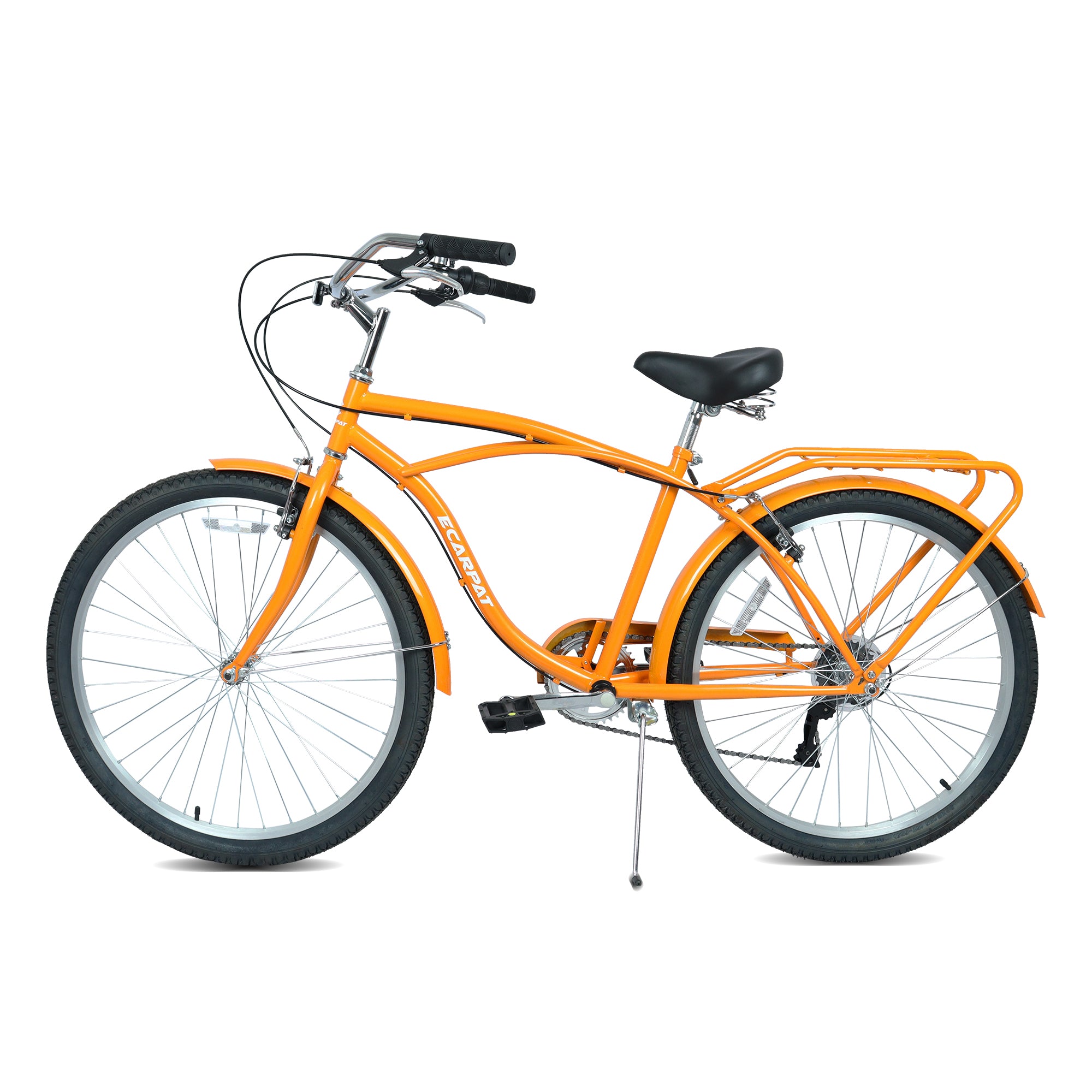 A26265B Vélo de croisière de plage de 26 pouces à 7 vitesses pour hommes et femmes