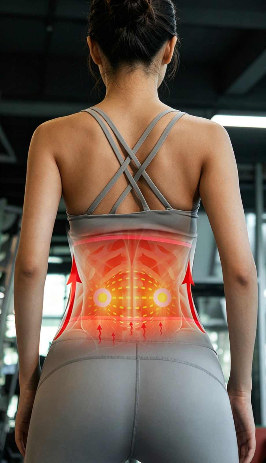 Hommes et femmes Tour de taille Ceinture de taille Burn Fat Sweat Corps Shaper Perte de poids Gym