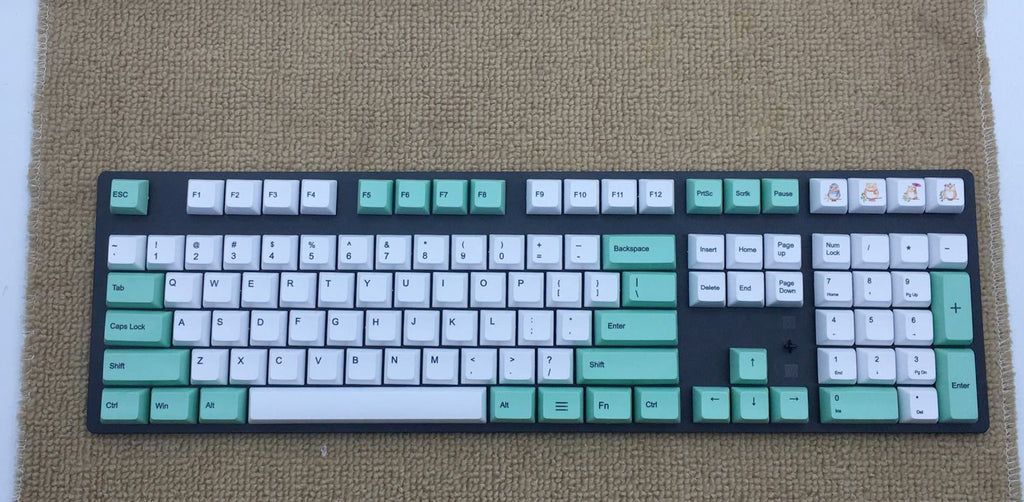 Japonais Russe Coréen chaleur sublimation keycap