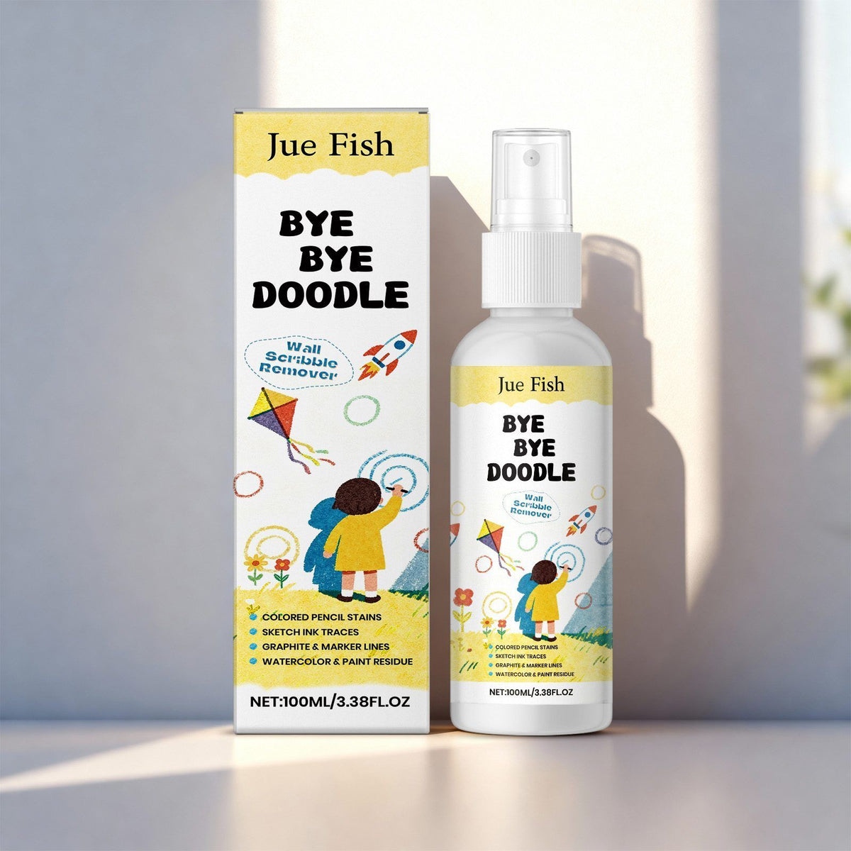 Vaporisateur de nettoyage de marque murale JUE FISH