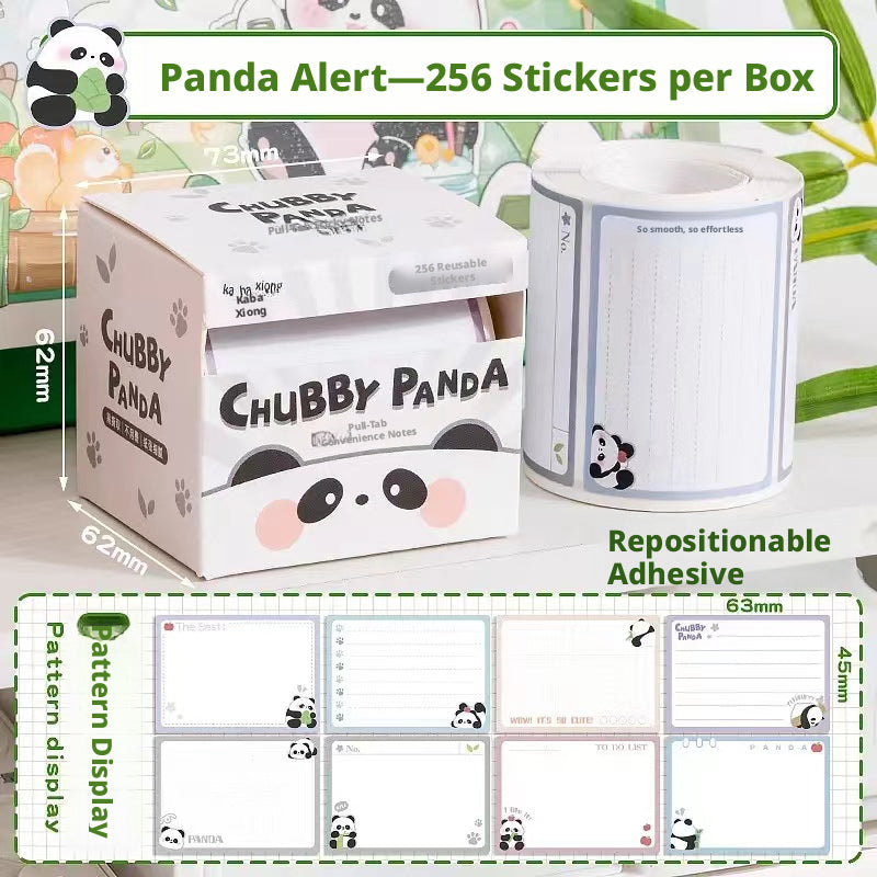 Pull Post-it Notes-Panda Infested-1 boîte