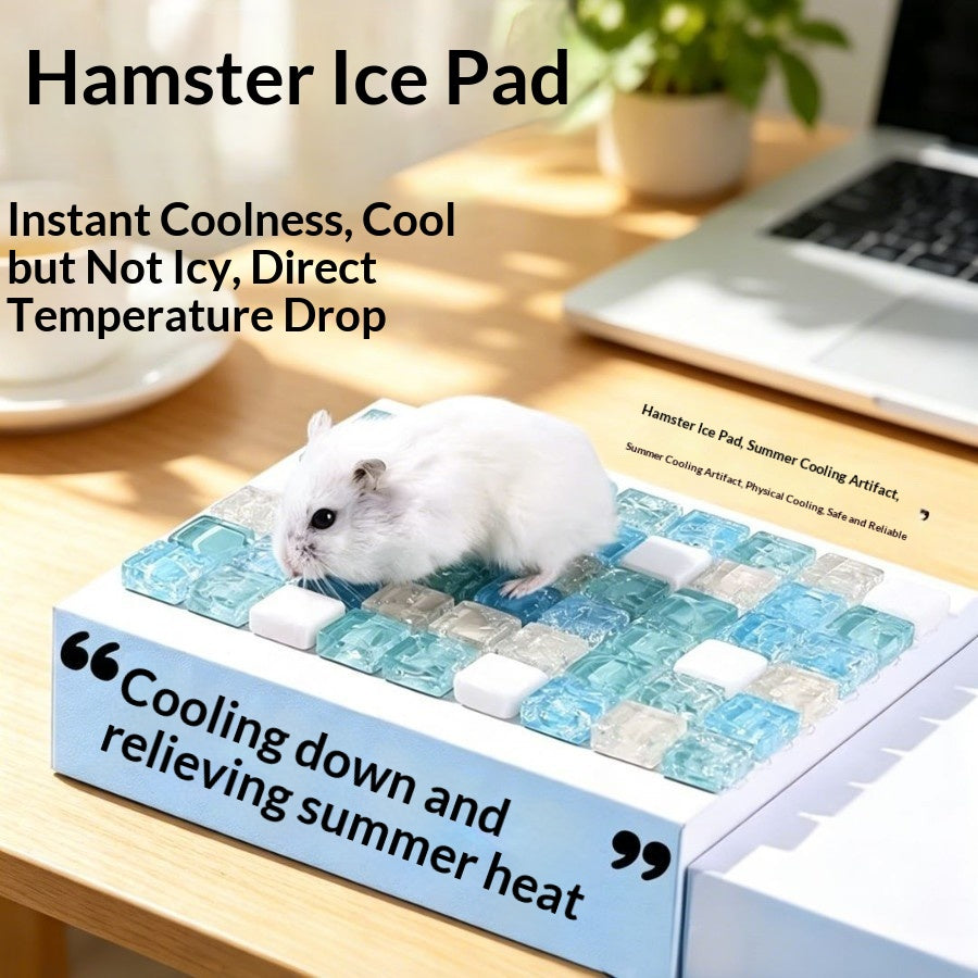 Tapis de glace de refroidissement pour animaux de compagnie Conduction de chaleur rapide Cool et respirant