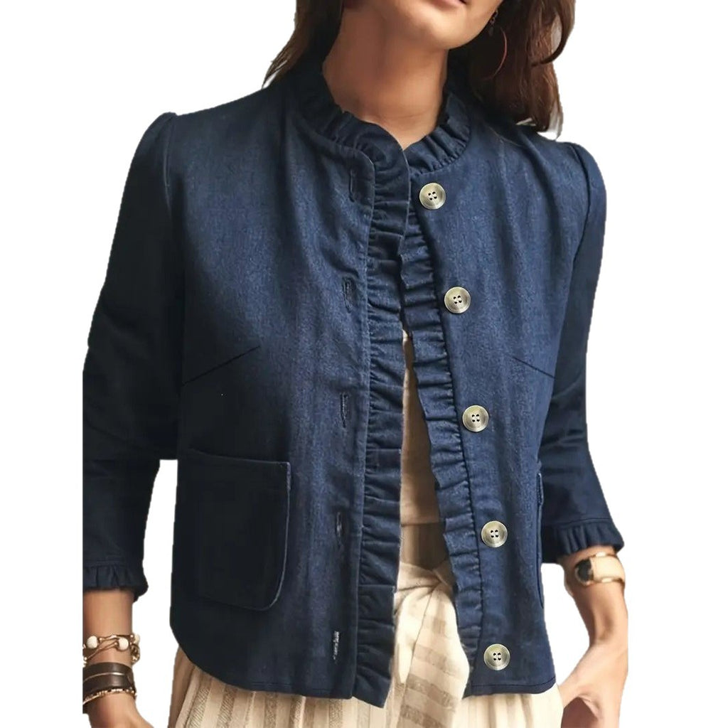 Manteau mode à manches longues pour femmes