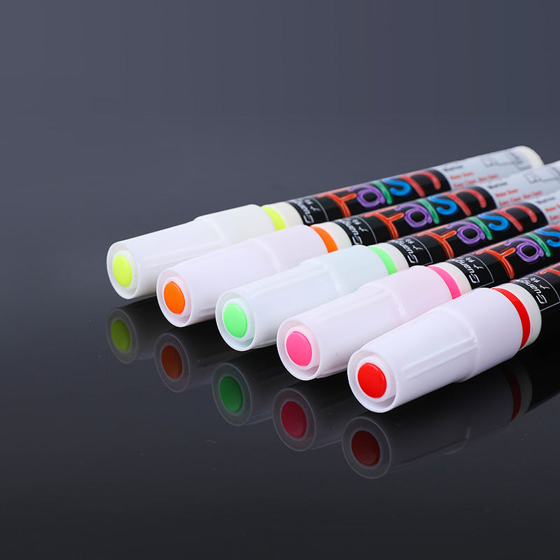 Plaque fluorescente électronique de 8 couleurs 6MM