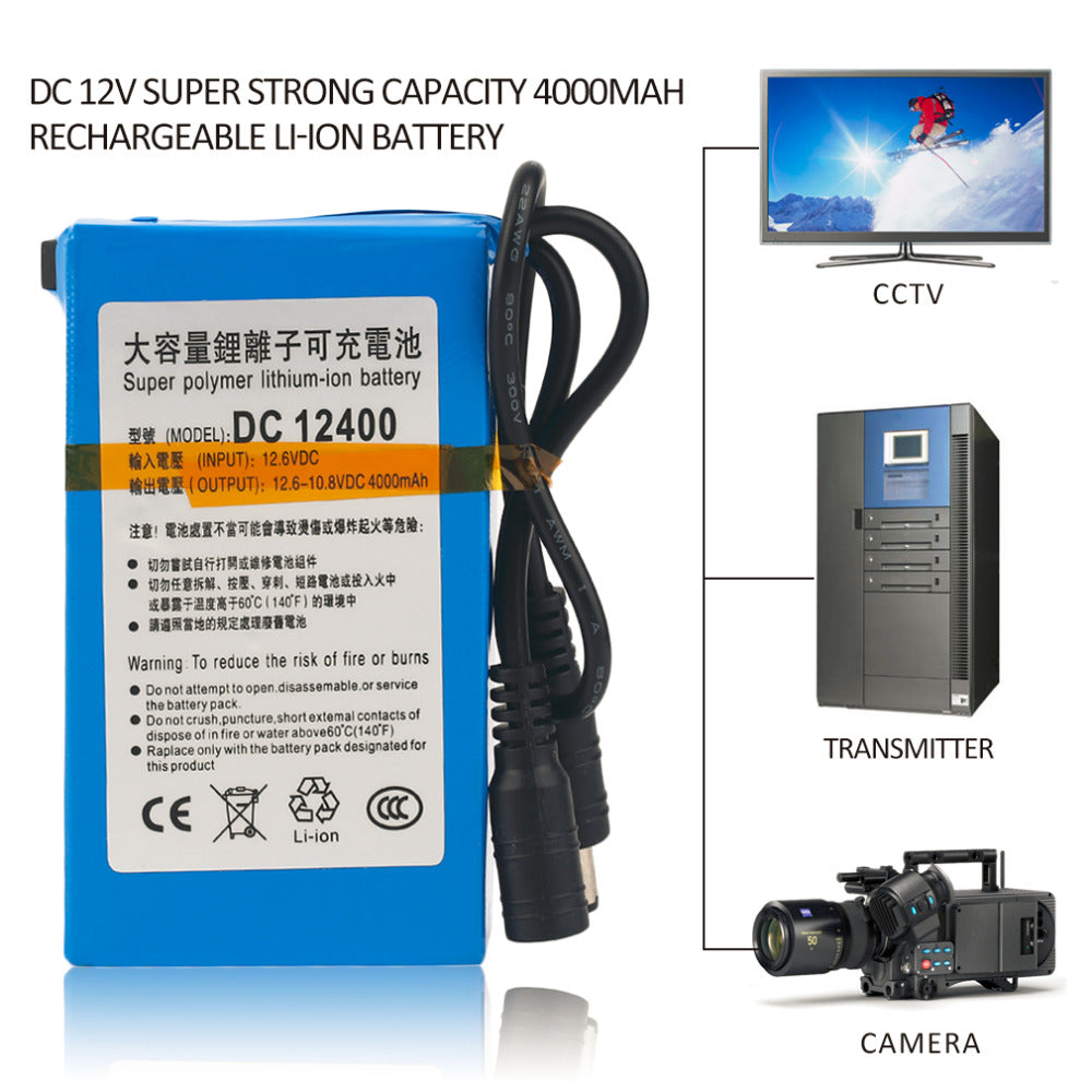 Batterie lithium de secours rechargeable