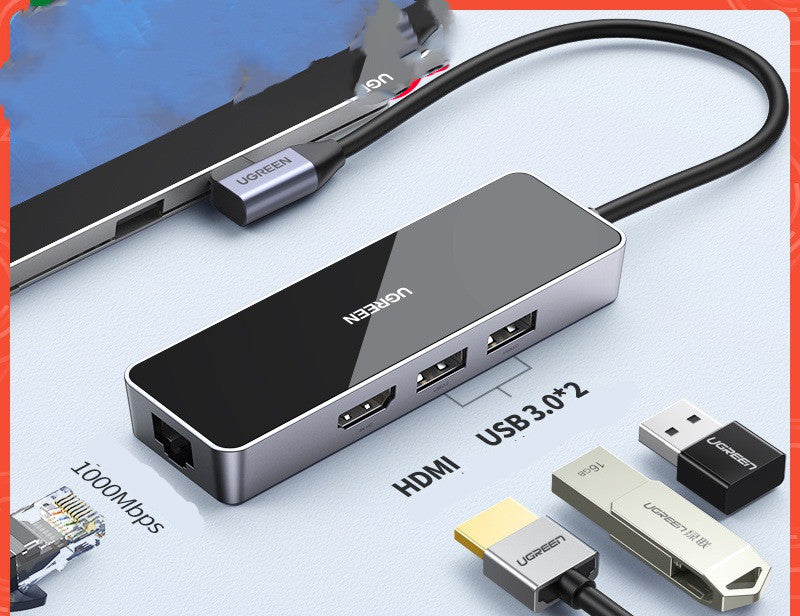 Convertisseur Multi-fonction Gigabit Carte réseau 3.0 Branche Extender Adaptateur