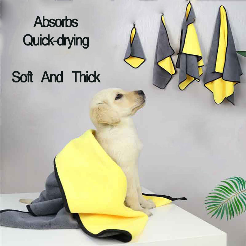 Serviette absorbante pour animaux de compagnie