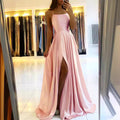 Robe de style européen et américain longue d'Amazon Slim Strap dos à dos Robe haute fente Danc