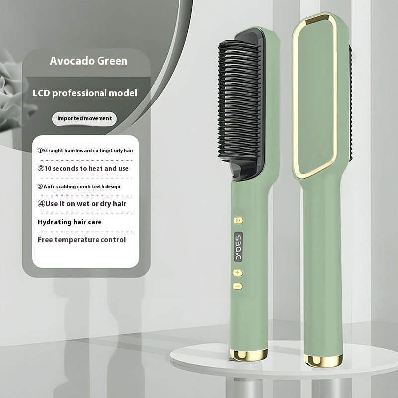Négatif Ion Comb droite ne fait pas de mal à la redresseur de cheveux