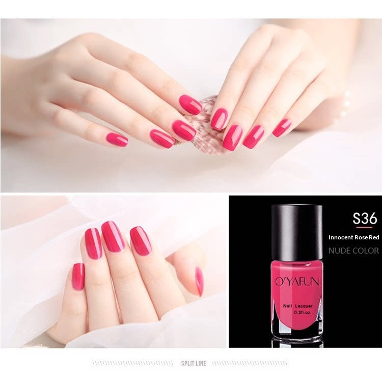 Peel-off Nude Gel Nail Polonais