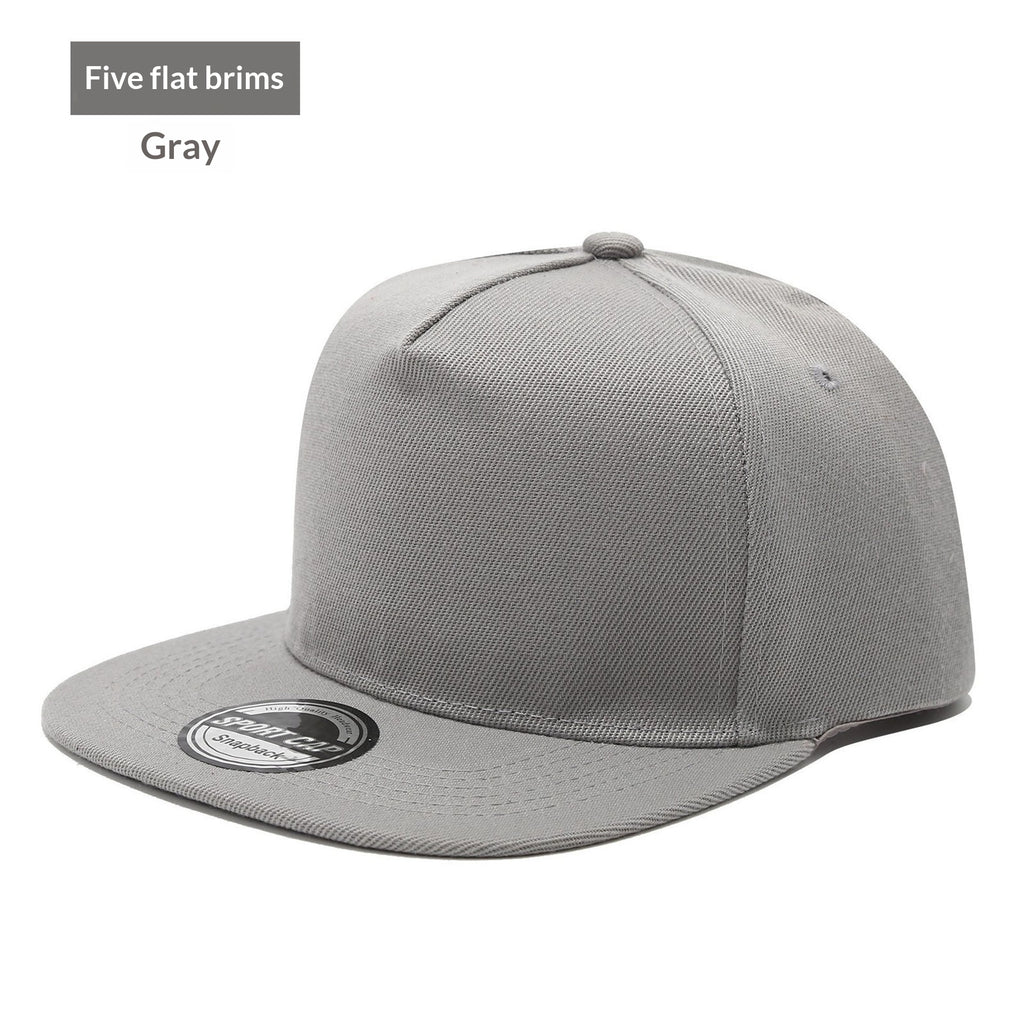 Casquette de baseball polyvalente à bord plat pour l'extérieur et la rue offrant une protection solaire
