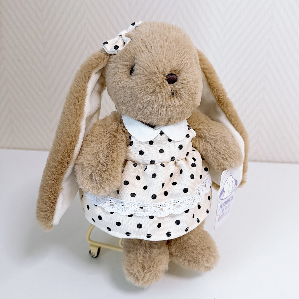 Nom brodé à la main Plush Bunny