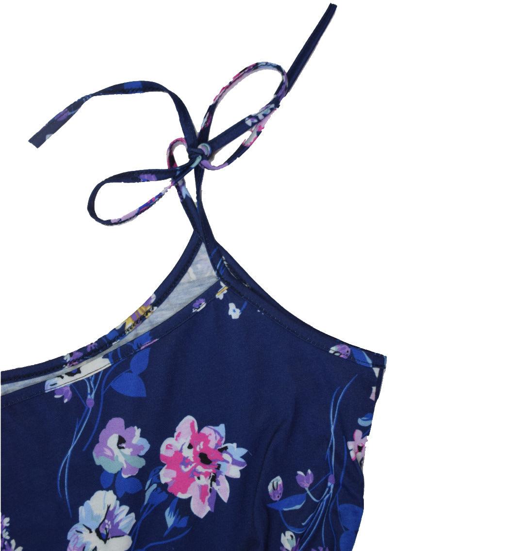 Costume de suspension imprimé costume parent-enfant
