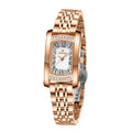 Fashion de luxe abordable Imperméable Femmes Square Quartz Wrist Watch