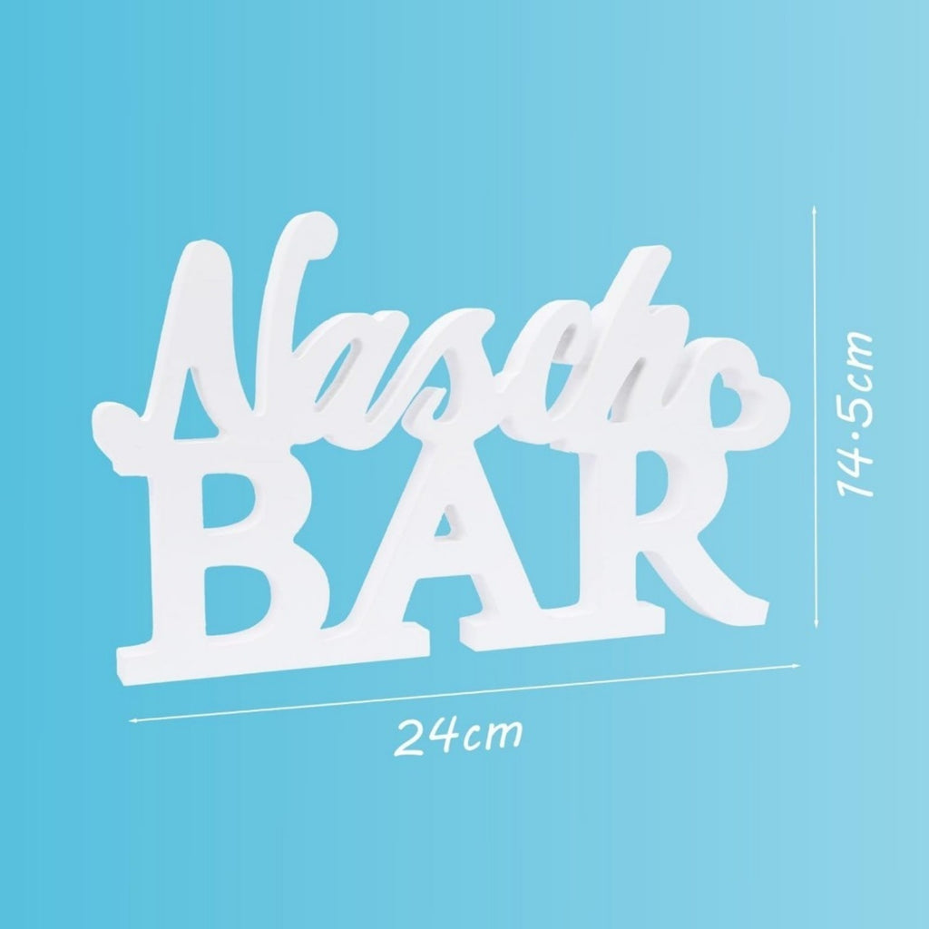 Nasch Bar - Affichage de table – Support pratique pour la présentation – Party Deco