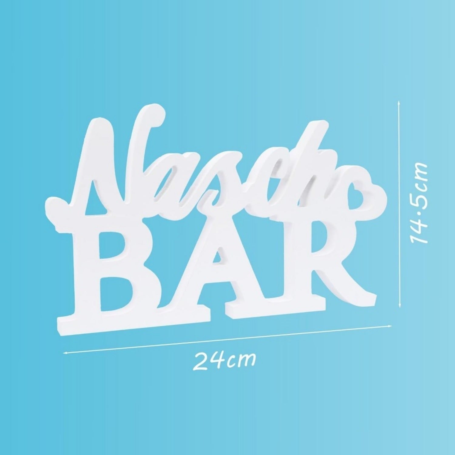 Nasch Bar - Affichage de table – Support pratique pour la présentation – Party Deco