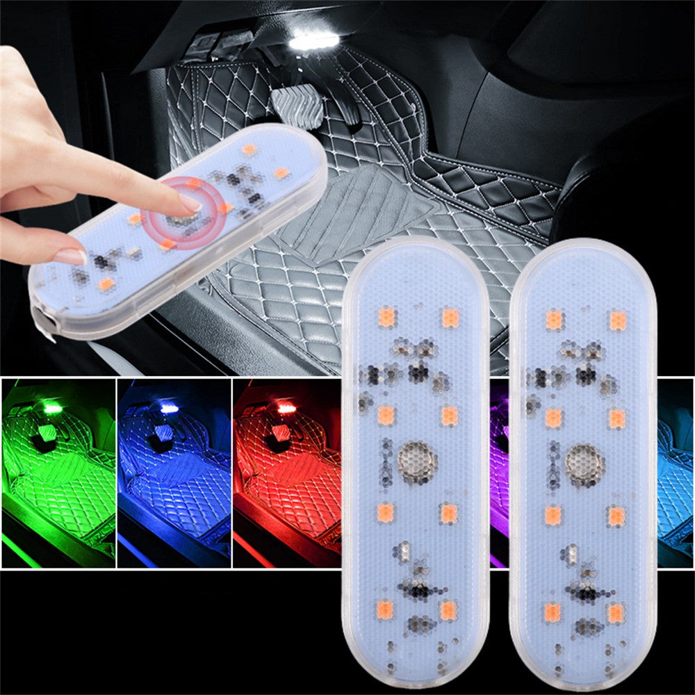 Car induction USB charging lamp