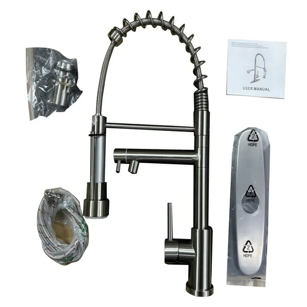 Robinet de cuisine avec pulvérisateur