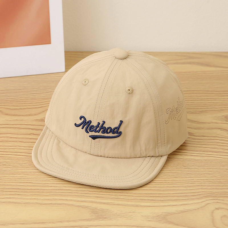 Broderie à lettre en couleur unie pour enfants Séchage rapide Légèreté réglable Simple Casual