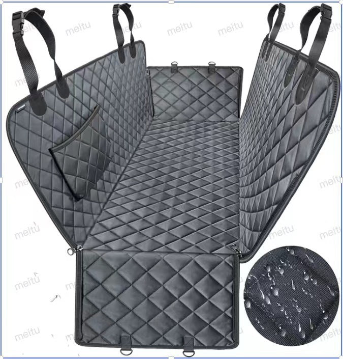 Siège arrière de voiture de tapis d'animal de compagnie Coussin eau et anti-bite résistant à la saleté