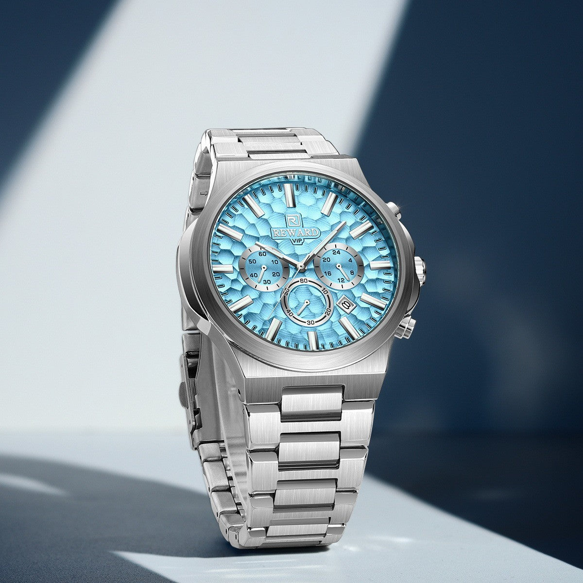 Lumineux Imperméable Multifonctionnel Quartz Homme Montre