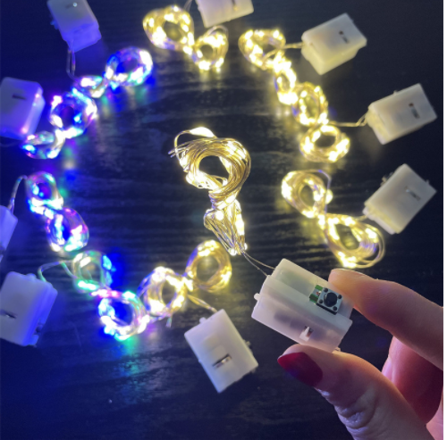 Étoile lumière chaîne chaude blanc-3m-1 pièce