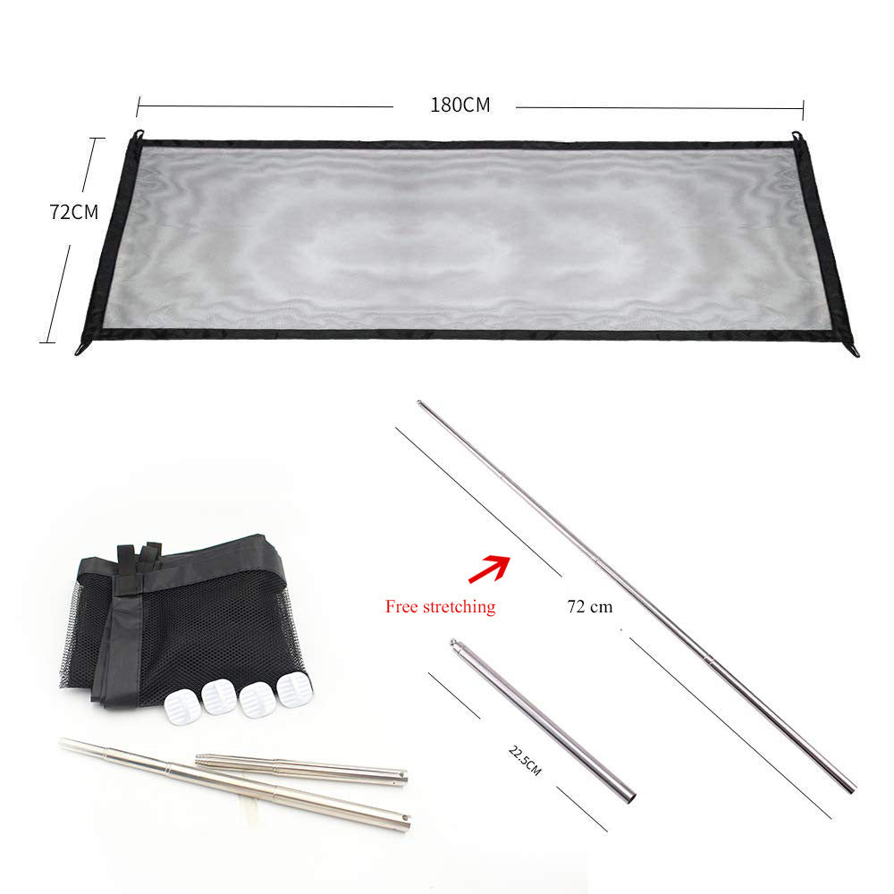 Isolation des chiens Portable pliage Protection du filet Protection des chiens