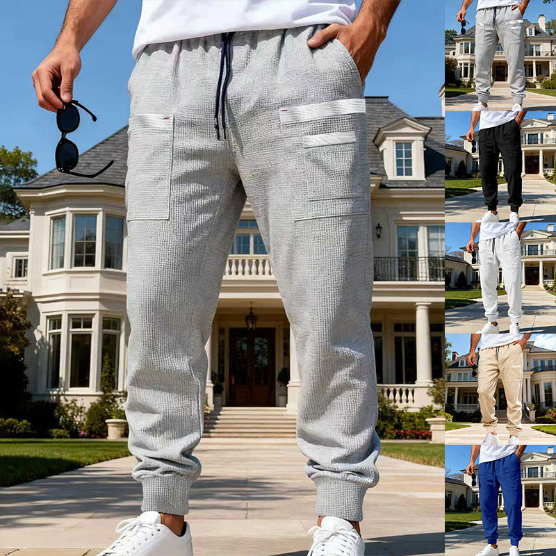 Pantalons respirants occasionnels pour hommes