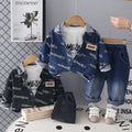 Boys' Shirt and Trousers Three-Piece Set
