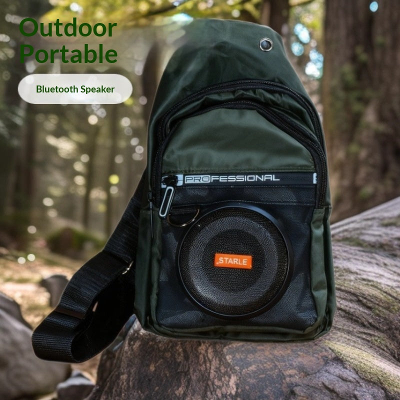 Haut-parleur Bluetooth monobloc Sac multifonctionnel pour le corps multicolore