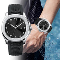 Montre Quartz étanche Classic Grenade bracelet en silicone