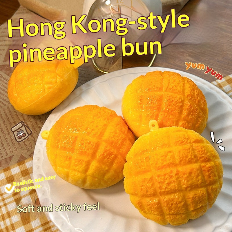 Simulation Ananas Bun Stress Relief Super Large Venting Little Toy