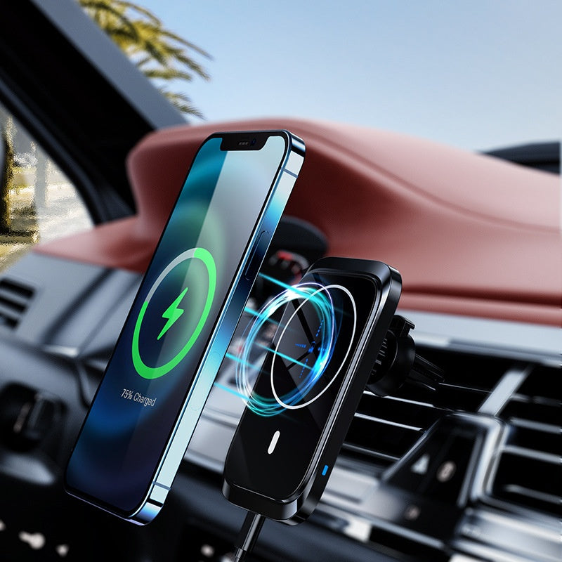 Chargeur de voiture sans fil magnétique 15W