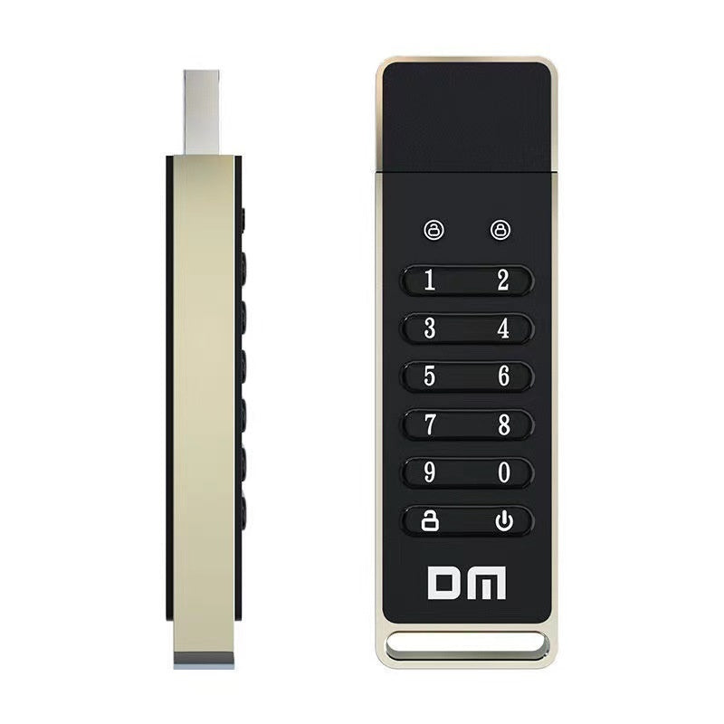 Intelligent numérique bouton chiffrement haute vitesse USB30 fichier Protection de la confidentialité Sec