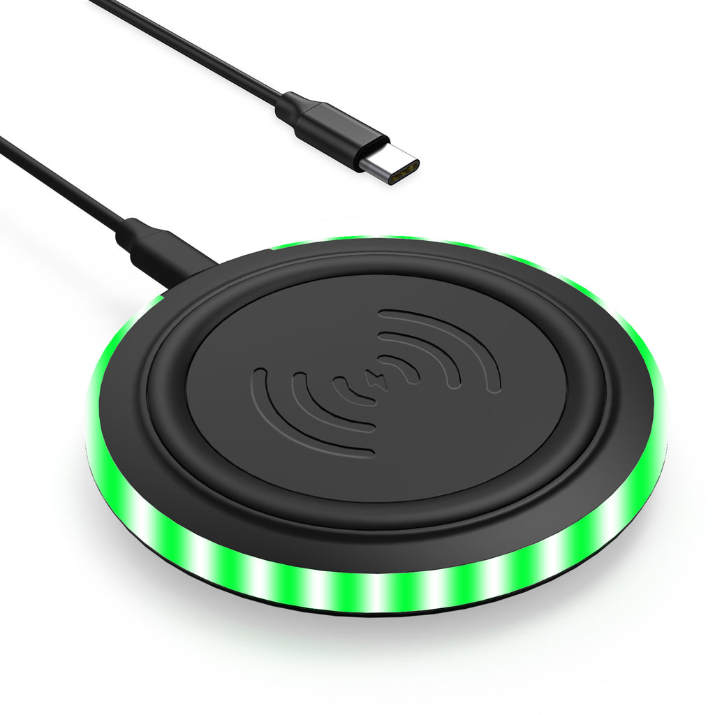 Chargeur de téléphone sans fil ultra-mince de bureau 10W