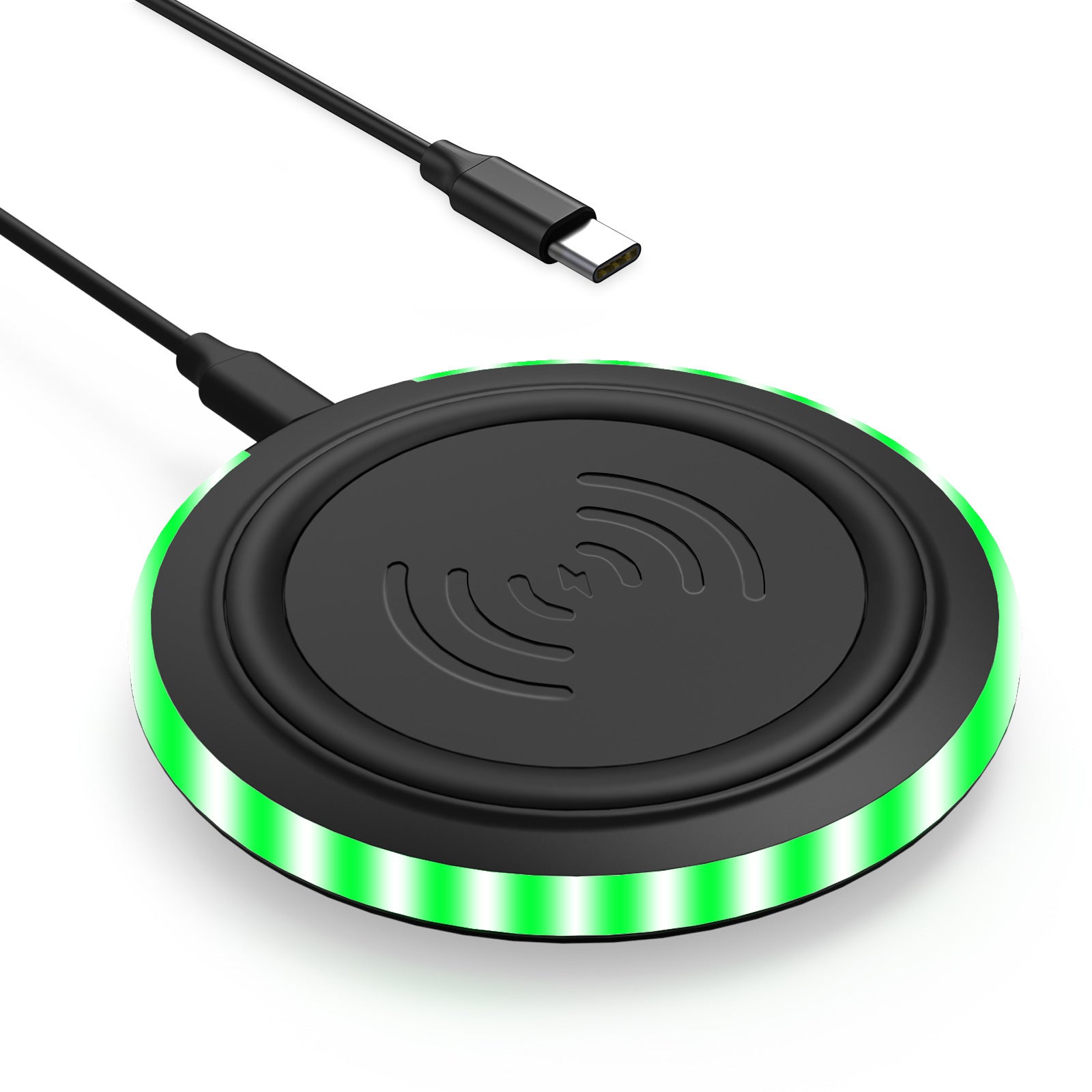 Chargeur de téléphone sans fil ultra-mince de bureau 10W