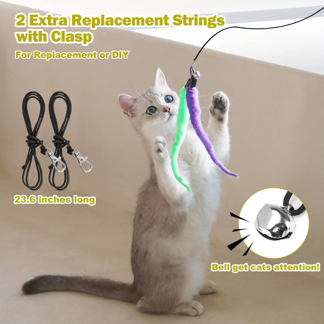 Jouets pour chats d'intérieur