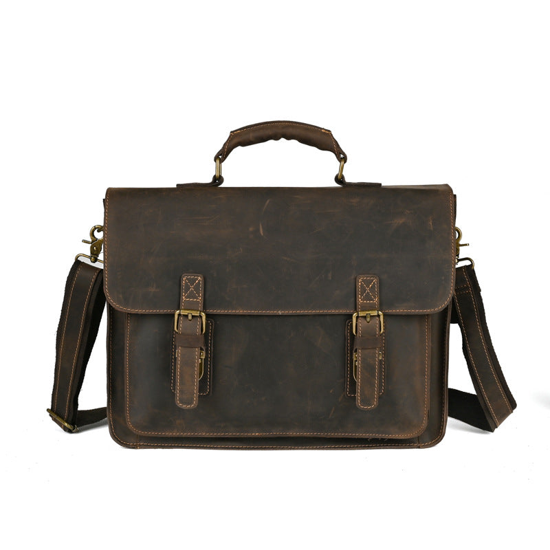 Haut de la couche Sac portable en cuir à épaule unique
