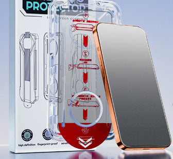 Dust-free tempered glass screen protector