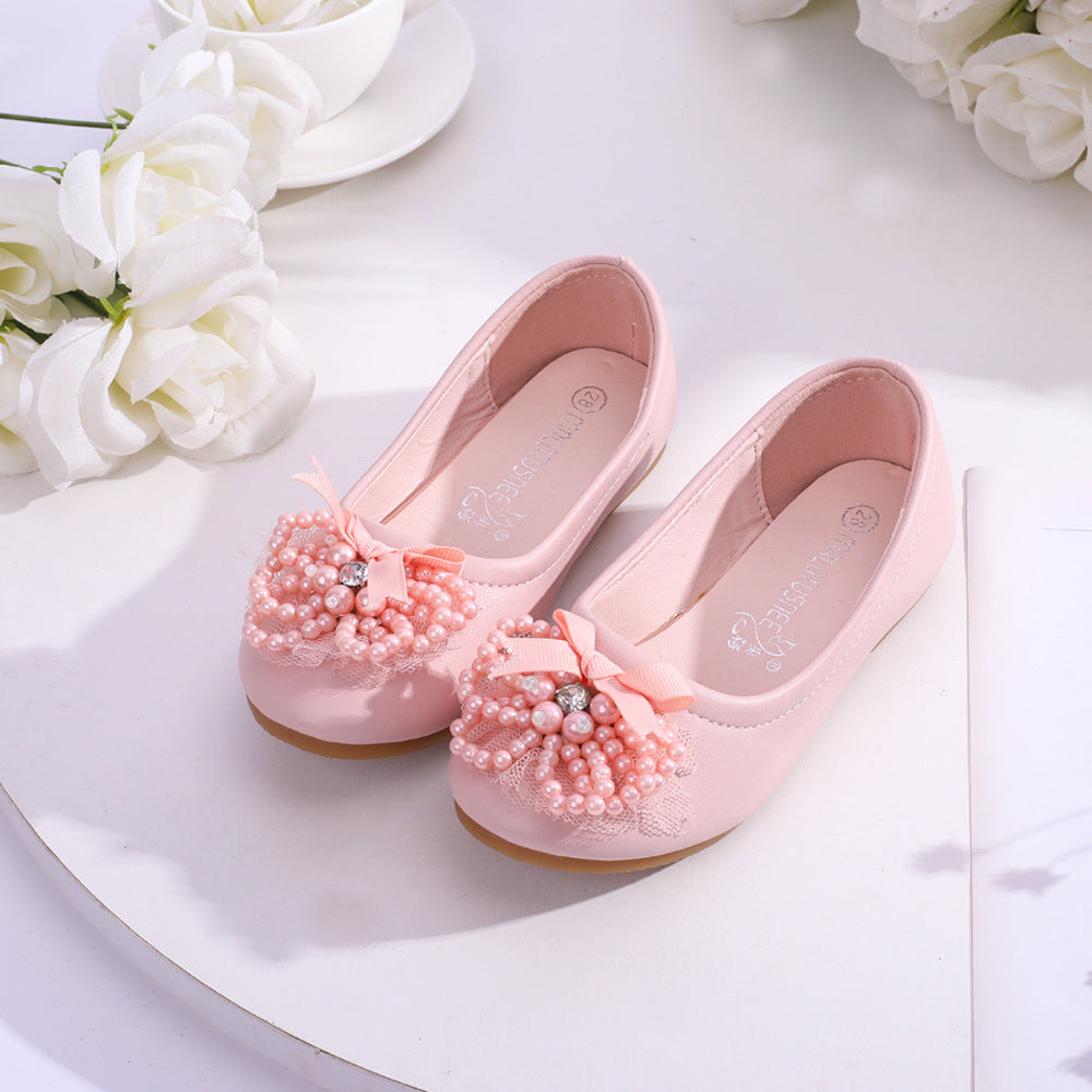 Chaussures pour la bouche de la place Princesse en Strass coréenne