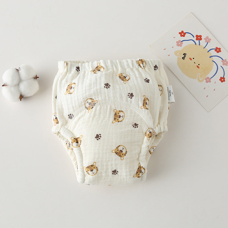 Corean Gauze Cotton Baby's Ring Urine Waterproof pour prévenir les fuites de piège d'entraînement d'urine