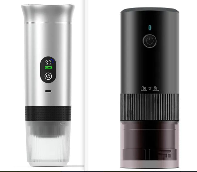 Compact electric coffee machine