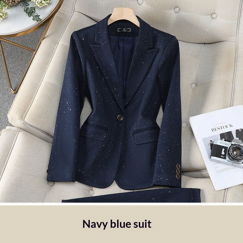 AutomneHiver Commuté Élégant costume professionnel Outfit Vêtements de travail
