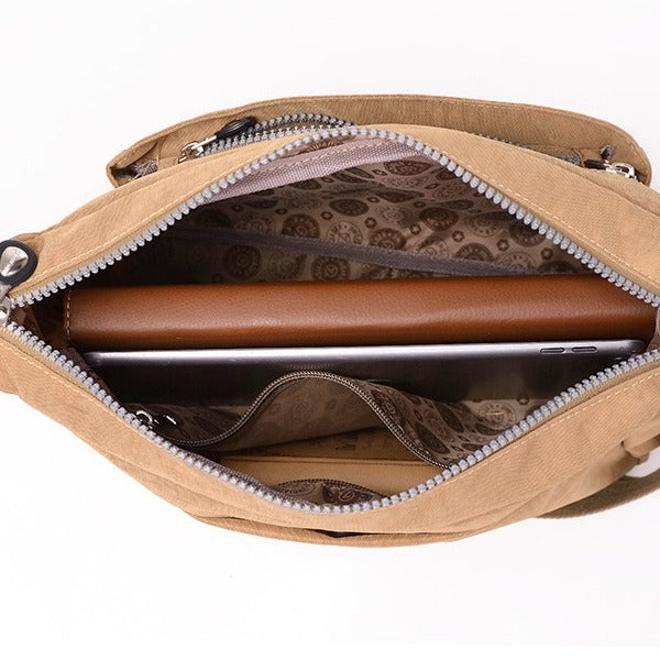Sac d'épaule léger avec poches multiples