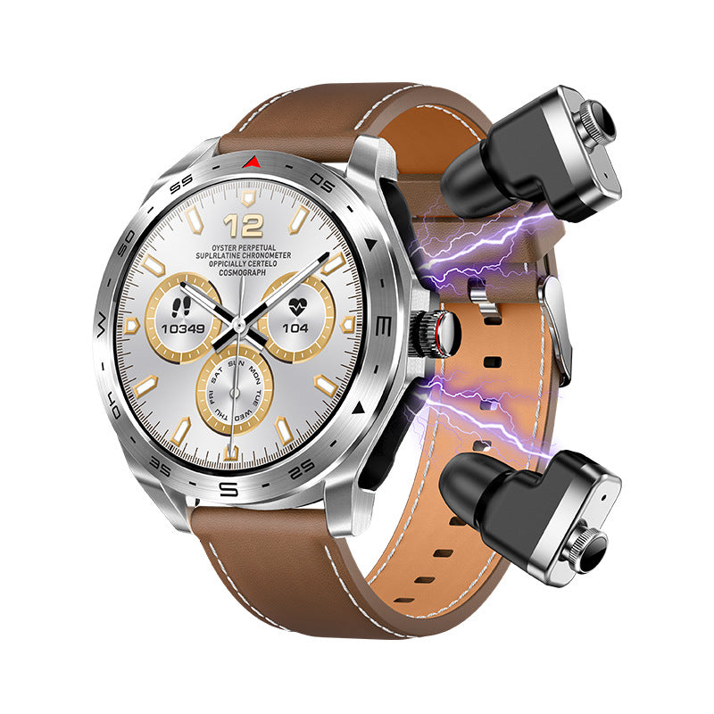 T95 Smart TWS 2-en-1 HD Bluetooth Rappel Surveillance de la santé