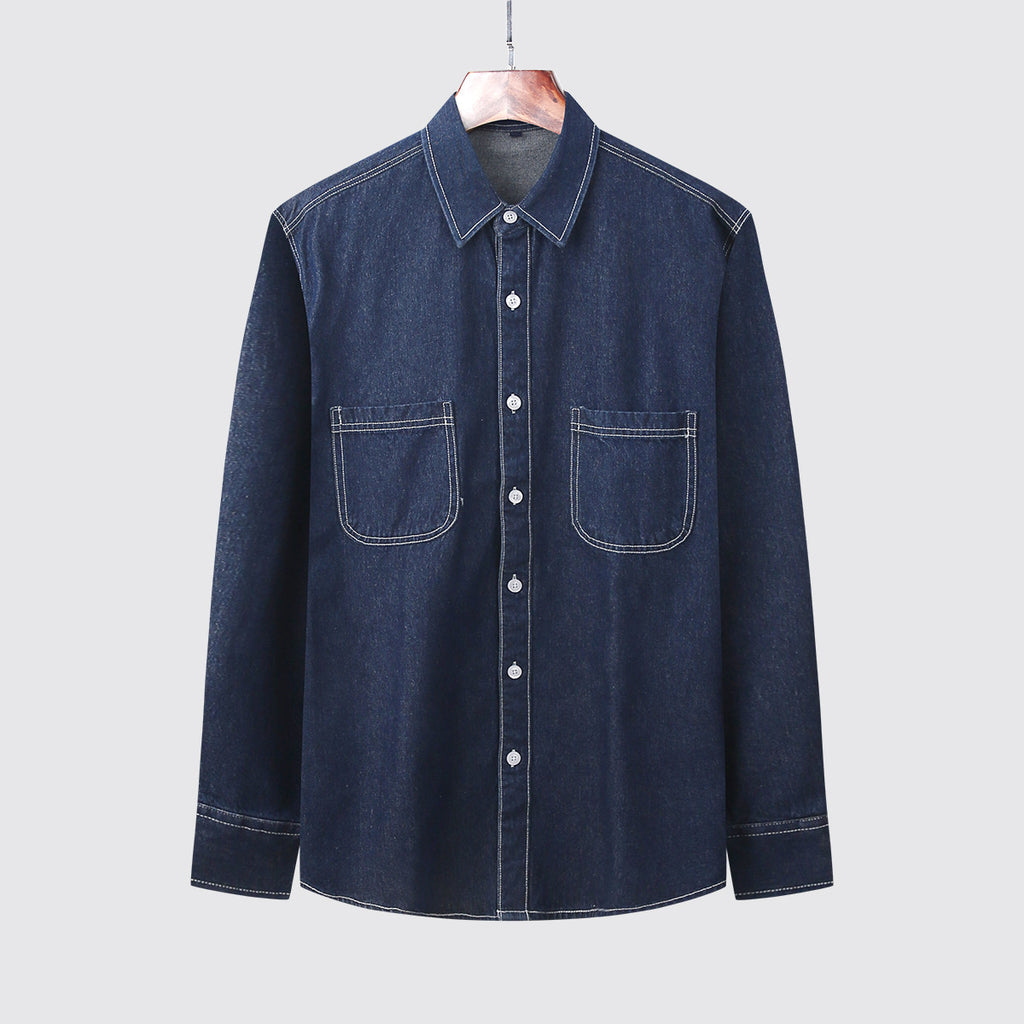Chemise manches longues homme Slim-fit Veste casual