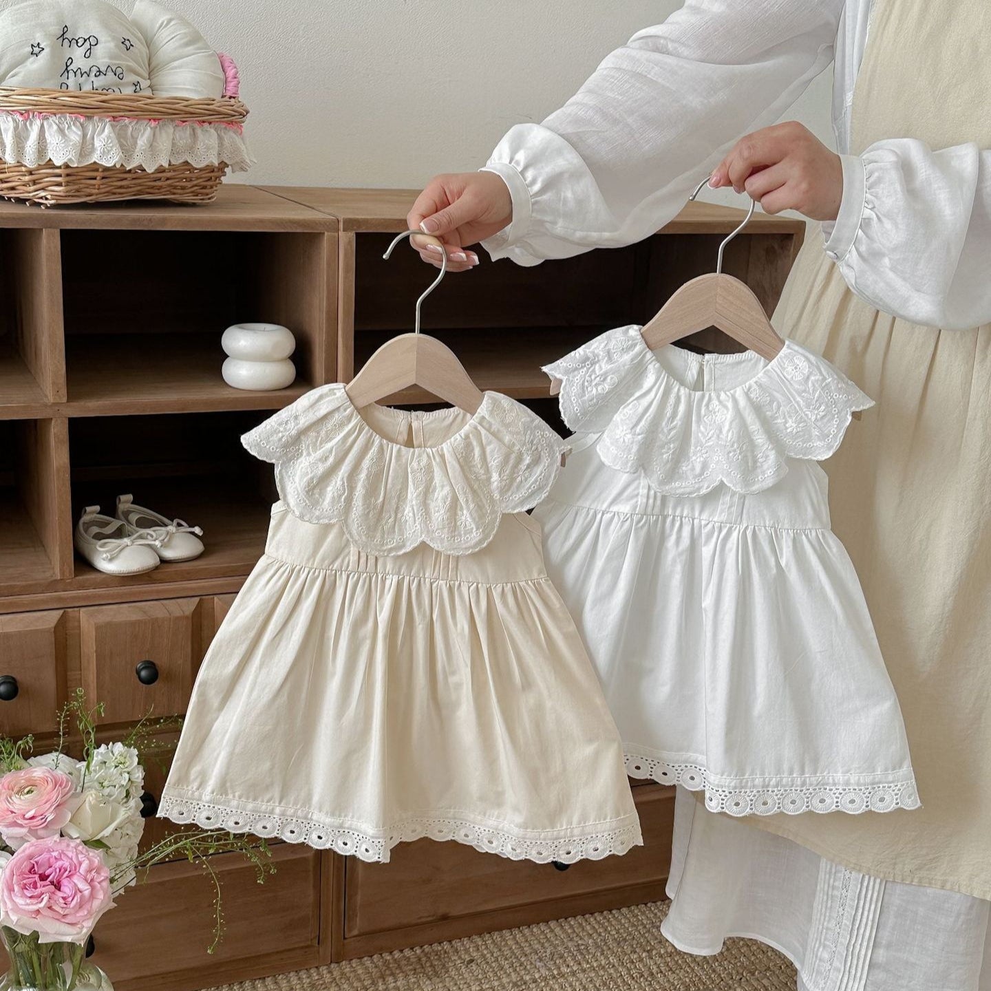Vêtements d'été pour enfants Robe princesse en dentelle