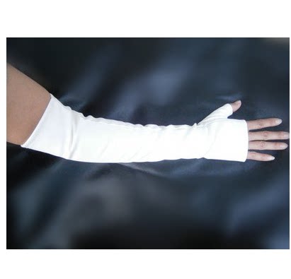 Gants en cuir de mariage de style long pour hommes et femmes
